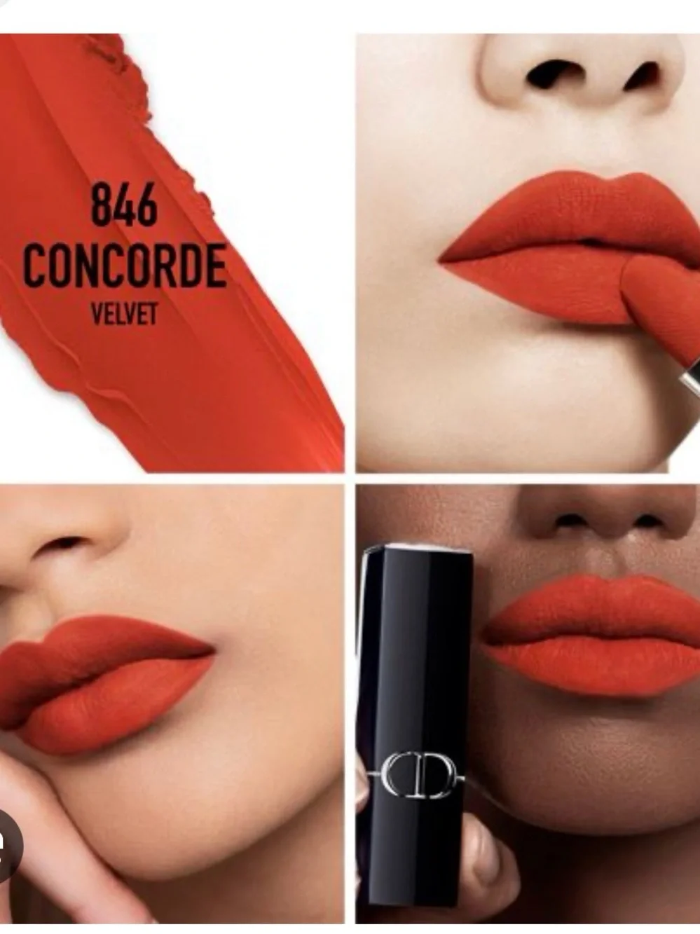 Dior Rouge Dior Lipstick - Concorde Velvet 846